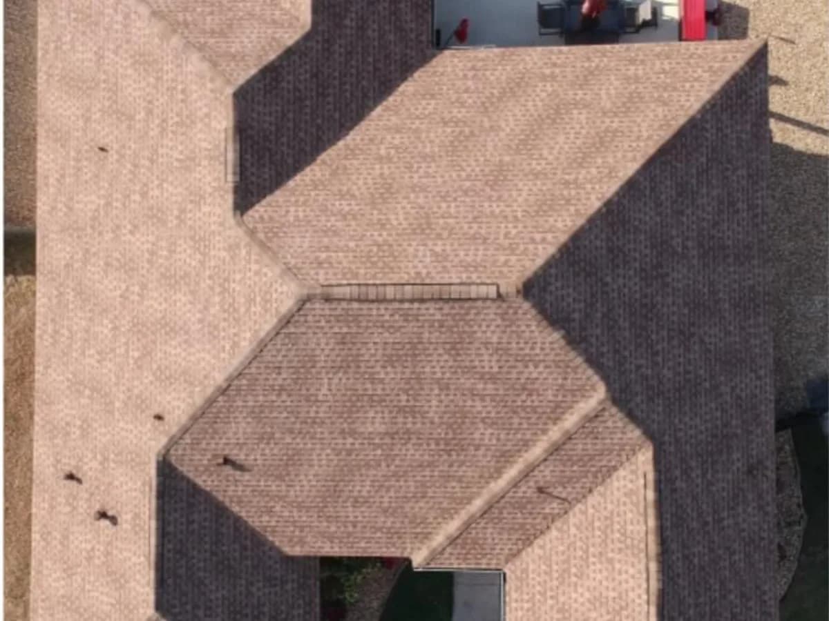 After: Full Roof Replacement with Architectural Shingles in Dallas